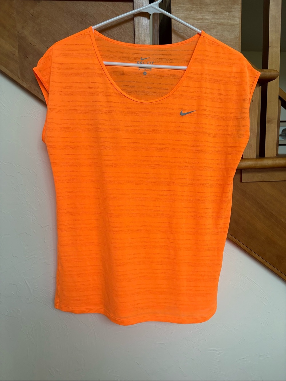 Nike Women's Orange Dri-FIT Athletic Tee
